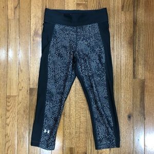 {Under Armour} Capri HeatGear Compression Leggings